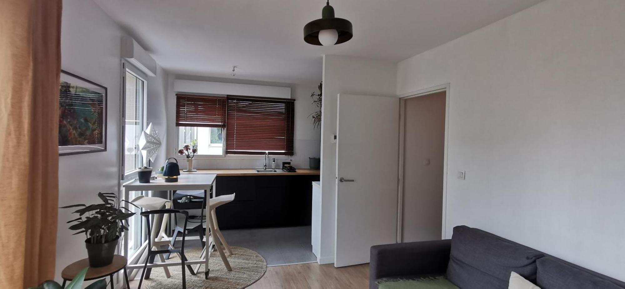 Appart T2 L'Ile De Nantes Avec Parking Prive 外观 照片