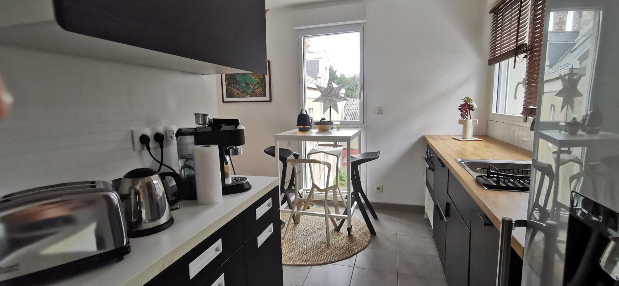 Appart T2 L'Ile De Nantes Avec Parking Prive 外观 照片