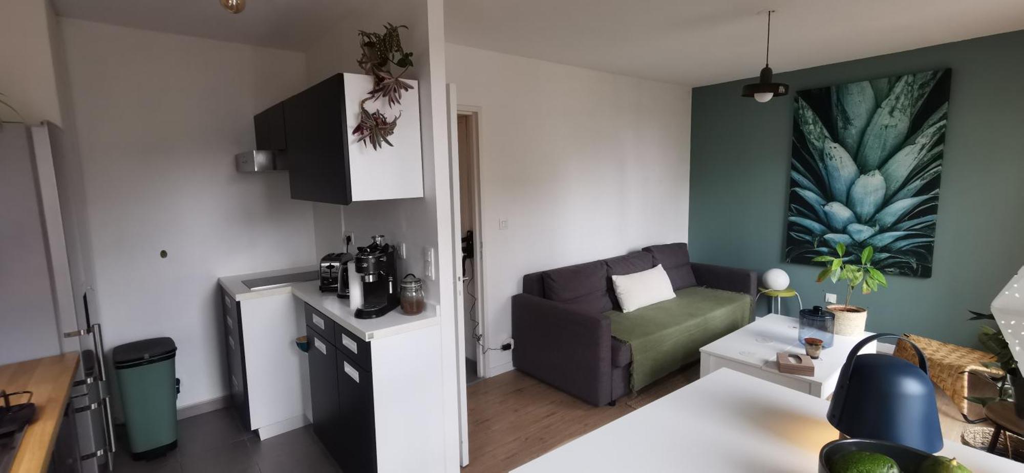 Appart T2 L'Ile De Nantes Avec Parking Prive 外观 照片